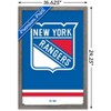 Trends International NHL New York Rangers - Logo 21 Framed Wall Poster Prints - 3 of 4