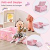 Inhand Kids Sofa, 2-in-1 Soft Toddler Couch Fold Out, Toddler Chair Comfy with Cute Designs, Convertible Sofa to Lounger for Girls and Boys - 4 of 4