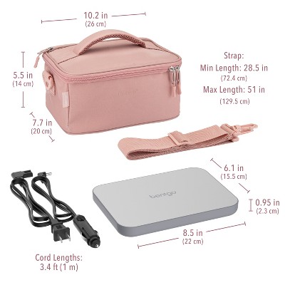 Bentgo Heat Electric Lunch Bag Blush