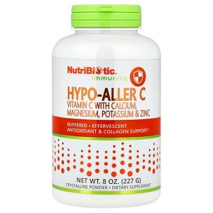 NutriBiotic Immunity, Hypo-Aller C, Vitamin C with Calcium, Magnesium, Potassium & Zinc, 8 oz (227 g) - 1 of 4