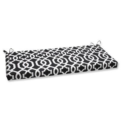 Outdoor Seat Pillow Perfect Bench Cushion - Black/White