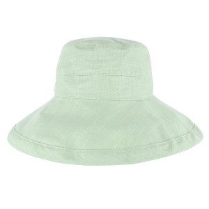 Angela & William Women's Canvas Summer Cloche Bucket Hat, Mint