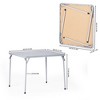 Homy Casa Folding Card Table for Dining, Games & Small Spaces with Easy-Clean PVC Top - 3 of 4