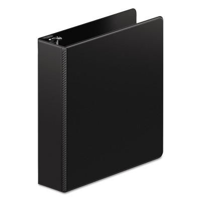 Wilson Jones Heavy-Duty D-Ring Binder w/Extra-Durable Hinge 2" Cap Black 38444B