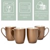 Elanze Designs Seek And You Will Find Matthew 7:7 Bronze 10 ounce New Bone China Coffee Cup Mug - 3 of 4