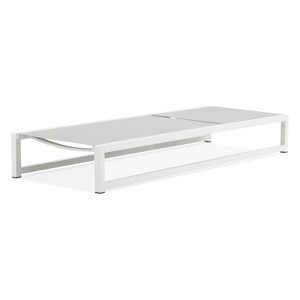 Ridstar 2 Piece Outdoor Patio Chaise Lounges with 5-Stage Adjustable Backrest For Patio & Poolside-Light Gray - 1 of 4