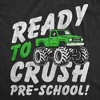 Youth Funny T Shirts Ready To Crush Pre School Sarcastic Monster Truck Graphic Novelty Tee For Kids - Crazy Dog Youth T Shirt with Fun Design - 2 of 4