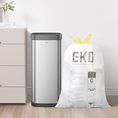 EKO 4''x10'' Code G Trash Bags Fits 21gal Bins