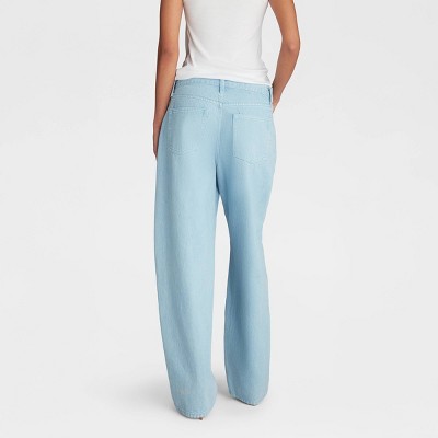 KBB by KAHLANA Women’s Mid-Rise Barrel Leg ‘The Kahlana Jean’