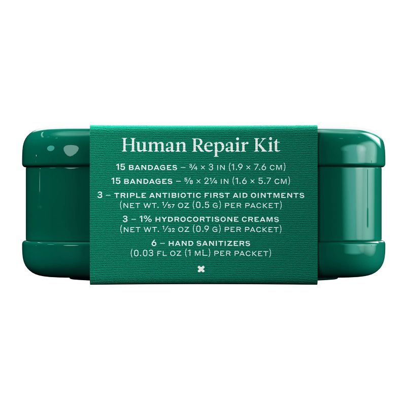 Welly Kid&#39;s Human Repair First Aid Bandage Travel Kit - 42ct, 4 of 15