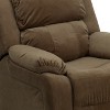 Flash Furniture Deluxe Padded Contemporary Kids Recliner with Storage Arms - 4 of 4