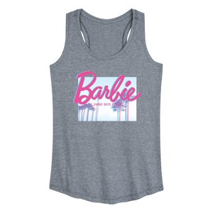 Women's - Barbie - Sunny Days Ahead Graphic Racerback Tank - 1 of 4