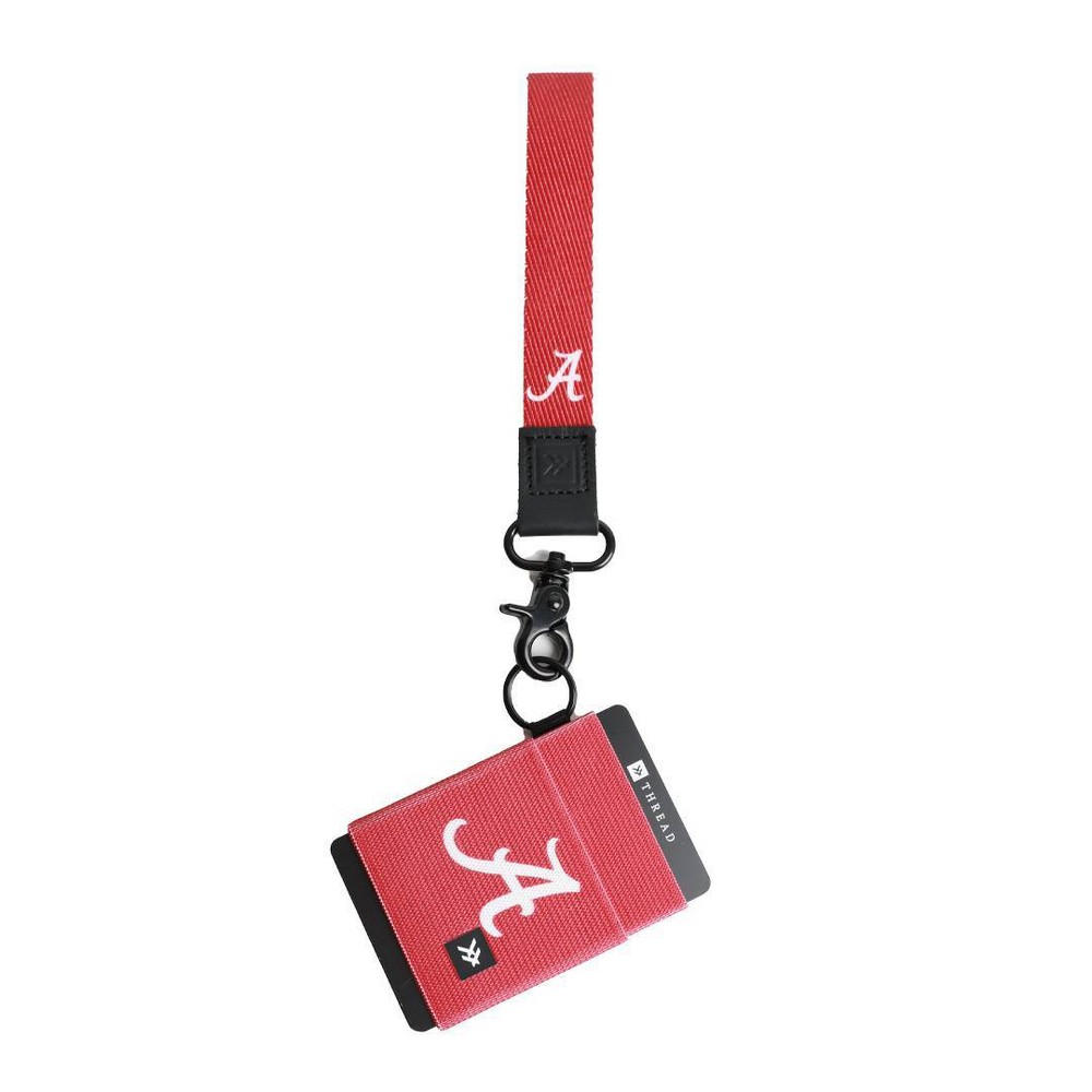 NCAA Alabama Crimson Tide Solid Wallet and Wristlet Keychain