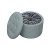 Designs4Comfort Round Shoe Ottoman - Breighton Home - 4 of 4