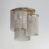 Maxim Lighting Fontaine 3 - Light Flush Mount in  Golden Silver - 2 of 3