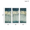 MAYEERTY Gold Foil Abstract 3-piece Canvas Interior Wall Decoration - 3 of 4