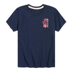 Boys' - Lilo And Stitch - Ohana Short Sleeve Graphic T-Shirt - 1 of 3