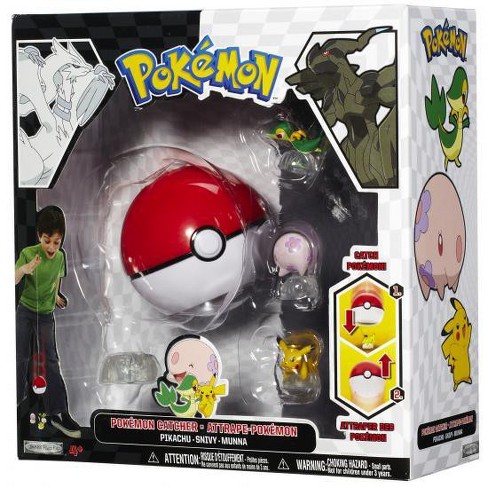 Pokemon Black And White Series 1 Catcher Pikachu Snivy And Munna Figure 3 Pack