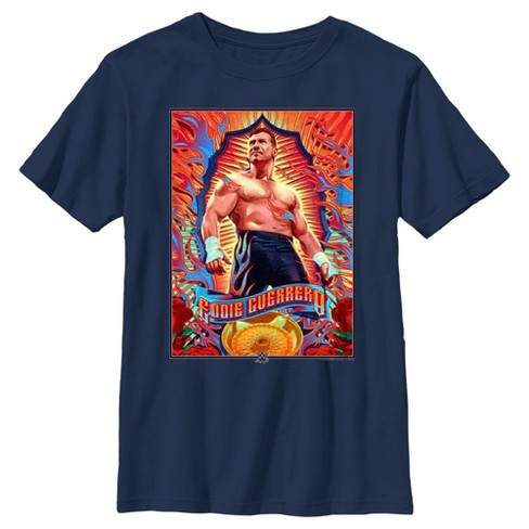 Guerrero Wwe And Xxx Video - Boy's Wwe Eddie Guerrero Poster T-shirt - Navy Blue - X Small : Target