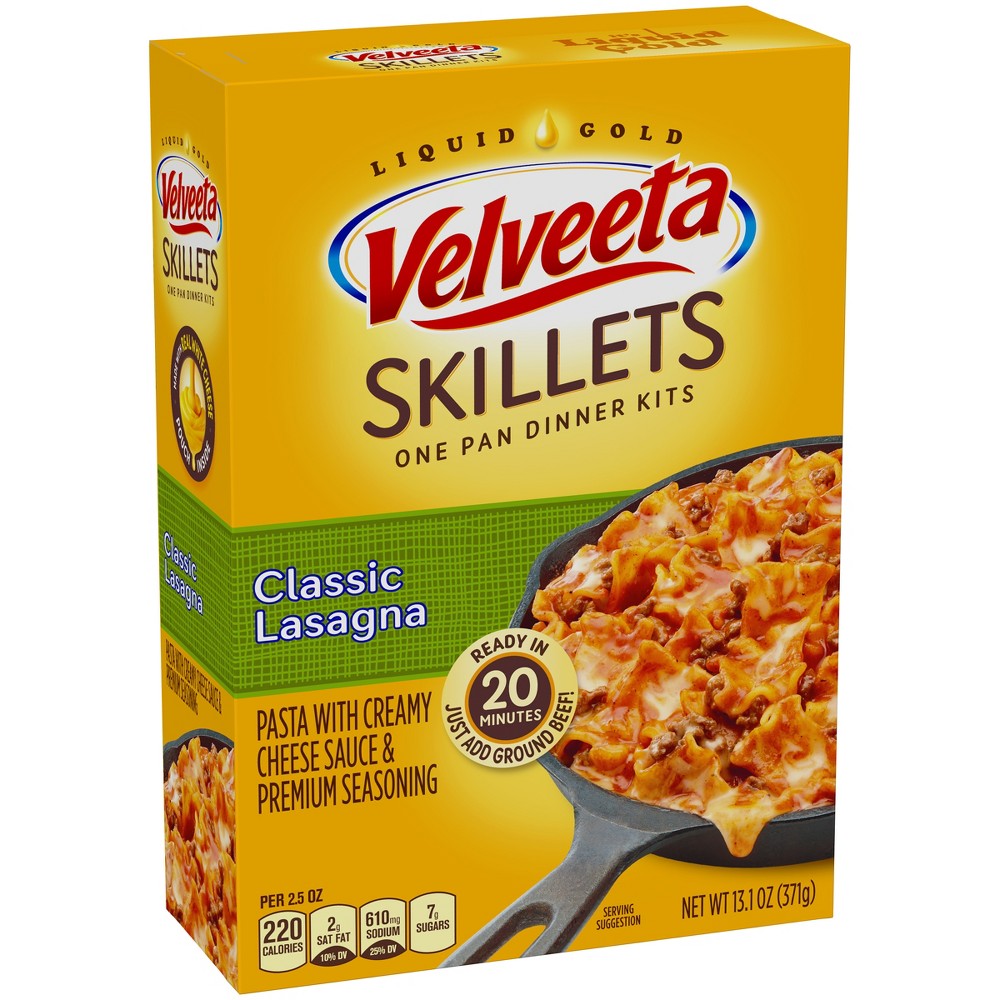 UPC 021000039821 product image for Velveeta Cheesy Skillets Lasagna 13.1 oz | upcitemdb.com