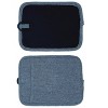 Home Mart Goods Blue Heat Resistant Thick Soft Quilted Lining Kitchen Oven Pot Holders With Neoprene and Cotton Non-slip - 2 Pack - 3 of 4