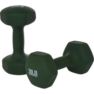 Neoprene Dumbbell Hand Weights for Exercise and Muscle Toning - 1 of 4