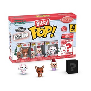 Funko Bitty POP! Rudolph/Charlie/Misfit Elephant/Mystery Figures - 4pk - 1 of 4