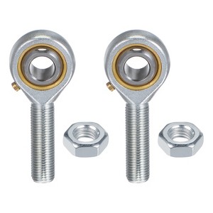 Unique Bargains Self-Lubricating Thread Joint Jam Nuts Rod End Bearing 2 Pcs - 1 of 4