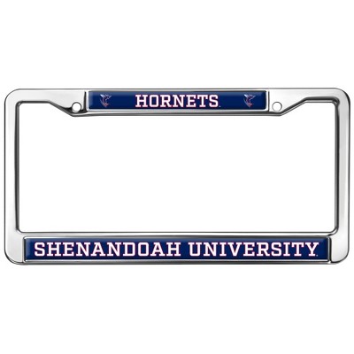 Shenandoah University Hornets Full Size Standard License Plate Metal Frame