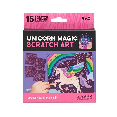 Crocodile Creek Scratch Art Unicorn Magic