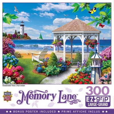 MasterPieces Memory Lane - Oceanside View 300 Piece EzGrip Jigsaw Puzzle
