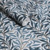 William Morris at Home Willow Bough White & Blues Wallpaper - 3 of 4