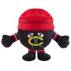 Bleacher Creatures Chicago Blackhawks 8" Kuricha Hockey Puck Sitting Plush - 3 of 4