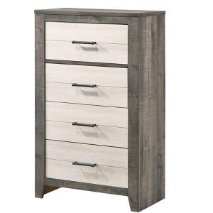 Sapphtopaz Modern Dresser with Drawers & Handle Closet Organizers and Storage with Sturdy Frame Chest of Drawers for Bedroom,Entryway - 1 of 4