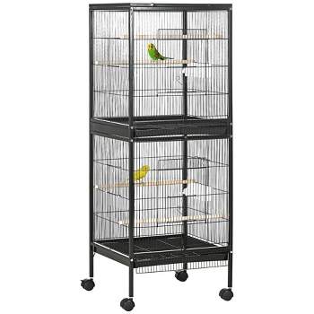Buraq 19 Inch Hanging Bird cages for Parakeets Parrot with Stackable Hook Bird  Cage Price in India - Buy Buraq 19 Inch Hanging Bird cages for Parakeets  Parrot with Stackable Hook Bird