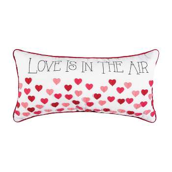 C&f Home 6 X 12 Heart Truck Hooked Throw Pillow Valentine's Day