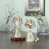 Pavilion Gift Company - Beauty - 5.5" Angel Holding Flowers - Decorative Objects - 3 of 4