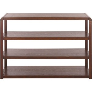 Omara 4 Tier Console Table - CNS2310B - Walnut - Safavieh - 1 of 4