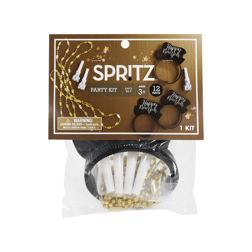 12ct NYE Wearable Party Accessory Pack - Spritz