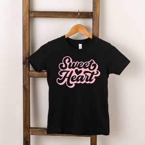 The Juniper Shop Sweet Heart With Heart Toddler Short Sleeve Tee - 1 of 2
