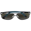 Anna-Kaci Men's Fashion Two Tone Box Polarized Sunglasses UV400 Protection - 4 of 4