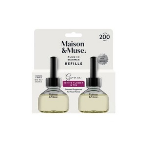 Maison&Muse Plug-In Wall Aromatherapy Diffuser Refills - White