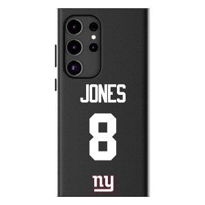 Keyscaper Daniel Jones New York Giants 8 Game Tactic MagSafe Compatible Cell Phone Case for Galaxy S25 Ultra - 1 of 4