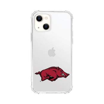 NCAA Arkansas Razorbacks Clear Tough Edge Phone Case - iPhone 13