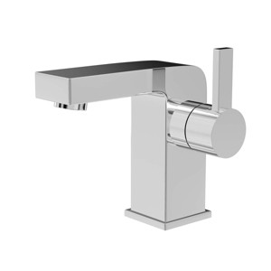 ChicFurnit Bathroom Sink Faucet Single Handle Chrome Finish Sleek Design for Modern Bathrooms, Silver, 11"*11"*7" - 1 of 4