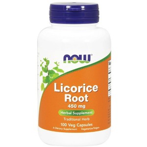 Licorice Root 450mg by Now Foods  -  100 Capsule - 1 of 2