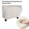 Lounge Chairs, Wide Armchairs, Single Sofas, Upholstered Chairs with Wood Frames and 330 LBS Weight Capacity for Living Room, Bedroom, lounge - 3 of 4