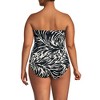 Lands' End Women's Slender Suit Tummy Control U-Wire Bandeau One Piece Swimsuit - 2 of 4