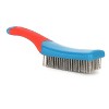 Kitcheniva Heavy Duty Stainless Steel Wire Cleaning Brush for Rust, Paint, and Deep Cleaning - 3 of 3