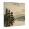 Stupell Industries Beige Mountain Landscape, 24" x 24" - 3 of 4